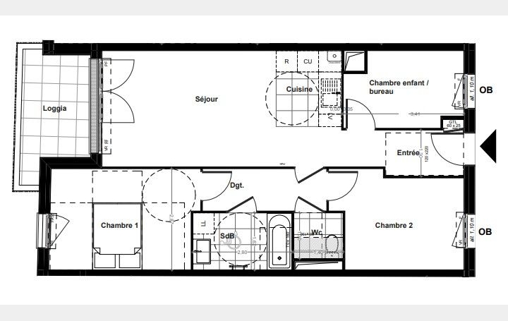  LOGER 9 Appartement | MONTREUIL (93100) | 65 m2 | 331 000 € 