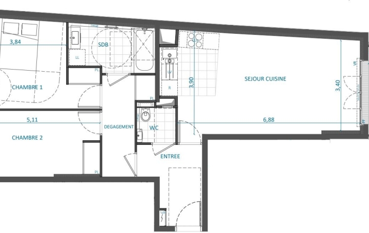 Appartement P3   SURESNES  73 m2 552 000 € 